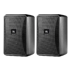 JBL Control 23-1 Ultra Kompakt İki Yollu İç/Dış Mekan Duvar Tipi Hoparlör (Çift, Siyah) - JBL