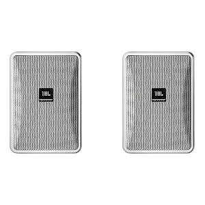JBL Control 23-1L Ultra Kompakt İki Yollu İç/Dış Mekan Duvar Tipi Hoparlör (Çift, Beyaz) - 1