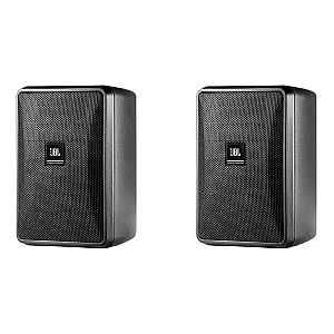 JBL Control 23-1L Ultra Kompakt İki Yollu İç/Dış Mekan Duvar Tipi Hoparlör (Çift, Siyah) - 1
