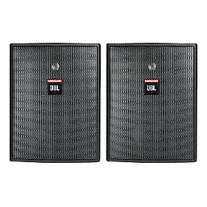 JBL Control 25AV Manyetik Korumalı İki Yollu İç/Dış Mekan Duvar Tipi Hoparlör (Çift, Siyah) - 1