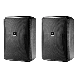 JBL Control 28-1L Yüksek Çıkışlı İki Yollu İç/Dış Mekan Duvar Tipi Hoparlör (Çift, Siyah) - JBL