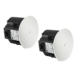 JBL Control 426C/T-LS İki Yollu Koaksiyel Trafolu Acil Anons ve Yangın Güvenlik Tipi Gömme Tavan Hoparlörü (Çift) - JBL