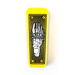 Jim Dunlop KH95Y Kirk Hammett Yellow Sparkle Wah Pedalı - 1