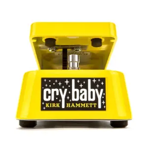 Jim Dunlop KH95Y Kirk Hammett Yellow Sparkle Wah Pedalı - 2