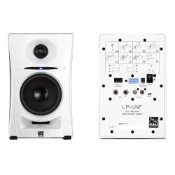 Kali Audio Project Lone Pine LP-UNF 4.5 inç Ultranearfield Stüdyo Monitör Sistemi (Beyaz, Çift) - 6