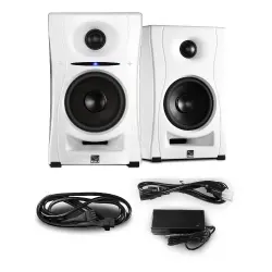 Kali Audio Project Lone Pine LP-UNF 4.5 inç Ultranearfield Stüdyo Monitör Sistemi (Beyaz, Çift) - 9