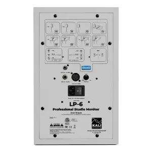 Kali Audio Studio Monitor LP-6 v2 (White) - 3