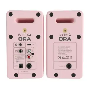 Kanto ORA 100W 3 inç Aktif Referans Masaüstü Hoparlör (Matte Pink) - 4