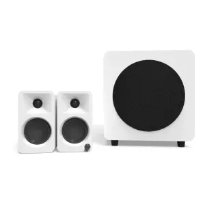 Kanto ORA 100W 3 inç Aktif Referans Masaüstü Hoparlör (Matte White) - 2