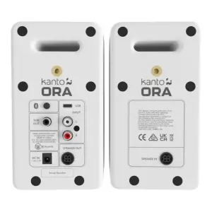 Kanto ORA 100W 3 inç Aktif Referans Masaüstü Hoparlör (Matte White) - 4