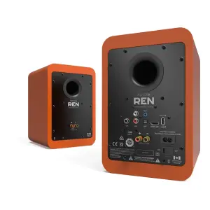 Kanto REN 200W 5.25 inç HDMI ARC Aktif Stereo Hoparlör (Matte Orange) - 2