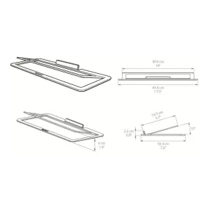 Kanto S10 Merkez Kanal Hoparlör Standı - 6