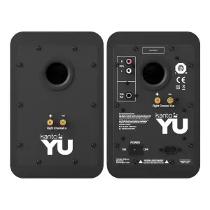 Kanto YU 140W 4 inç Bluetooth Aktif Raf Tipi Hoparlör (Black) - 5