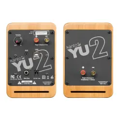 Kanto YU2 100W 3 inç USB DAC Aktif Masaüstü Hoparlör (Bamboo) - 4