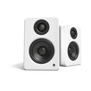 Kanto YU2 100W 3 inç USB DAC Aktif Masaüstü Hoparlör (Matte White) - 1