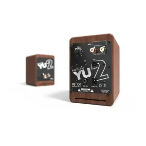 Kanto YU2 100W 3 inç USB DAC Aktif Masaüstü Hoparlör (Walnut) - 2