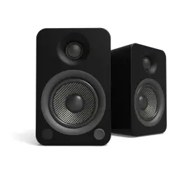 Kanto YU4 140W 4 inç Bluetooth Aktif Raf Tipi Hoparlör (Matte Black) - 1