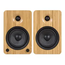 Kanto YU6 200W 5.25 inç Bluetooth Aktif Raf Tipi Hoparlör (Bamboo) - 2