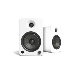 Kanto YU6 200W 5.25 inç Bluetooth Aktif Raf Tipi Hoparlör (Matte White) - 1