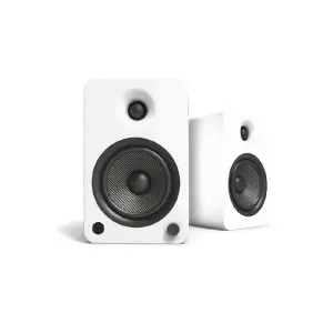 Kanto YU6 200W 5.25 inç Bluetooth Aktif Raf Tipi Hoparlör (Matte White) - 1