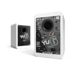 Kanto YU6 200W 5.25 inç Bluetooth Aktif Raf Tipi Hoparlör (Matte White) - 2