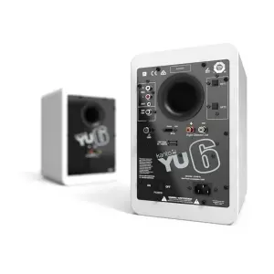 Kanto YU6 200W 5.25 inç Bluetooth Aktif Raf Tipi Hoparlör (Matte White) - 2