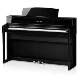 KAWAI CA701EP Parlak Siyah Dijital Duvar Piyanosu (Tabure & Kulaklık Hediyeli) - 1