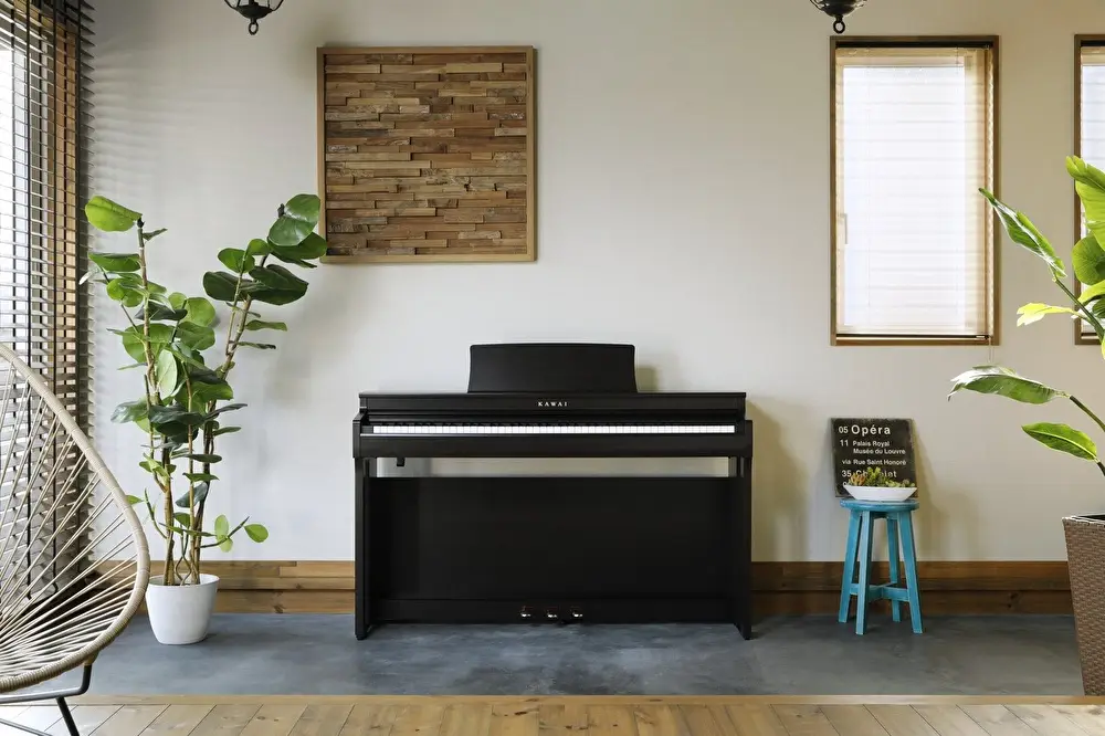 KAWAI CN201W Beyaz Dijital Duvar Piyanosu (Tabure & Kulaklık Hediyeli) - 7