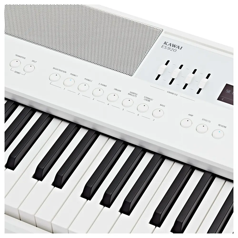 KAWAI ES920W Beyaz Taşınabilir Dijital Piyano - 4