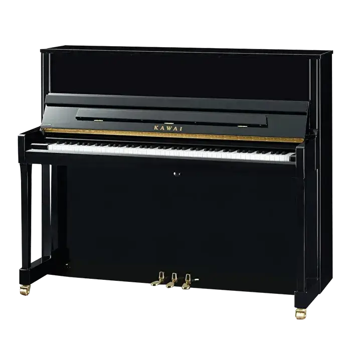 KAWAI K-300 M/PEP Parlak Siyah 122 CM Duvar Piyanosu - 1