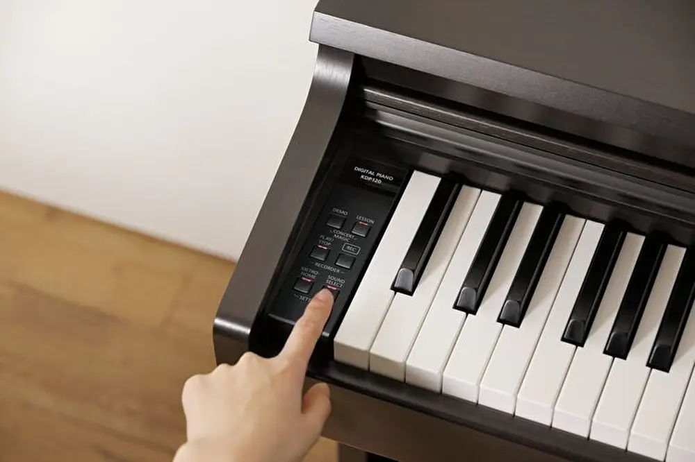 Kawai KDP120R Gül Ağacı 88 Tuşlu Dijital Piyano (Tabure & Kulaklık Hediyeli) - 3