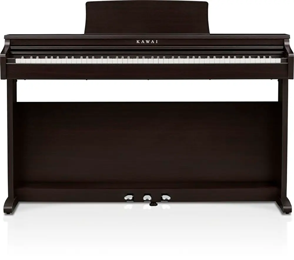 KAWAI KDP120R Gül Ağacı Dijital Duvar Piyanosu (Tabure & Kulaklık Hediyeli) - 1