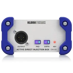 KLARK TEKNIK DN100 V2 Active DI Box with Extended Dynamic Range - 1