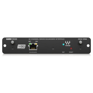 KLARK TEKNIK DN32-WSG Genişleme Kartı 32-Kanal Düşük Gecikmeli AoIP in WAVES SoundGrid Networks - Klark Teknik