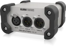 KLARK TEKNIK DS50 Genişletilmiş Dinamik Aralıklı Pasif 1-ın / 5-out Sinyal Splitter - 3