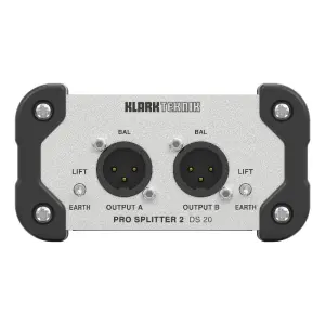 Klark Teknik Pro Splitter 2 DS 20 Pasif Sinyal Bölücü - 4