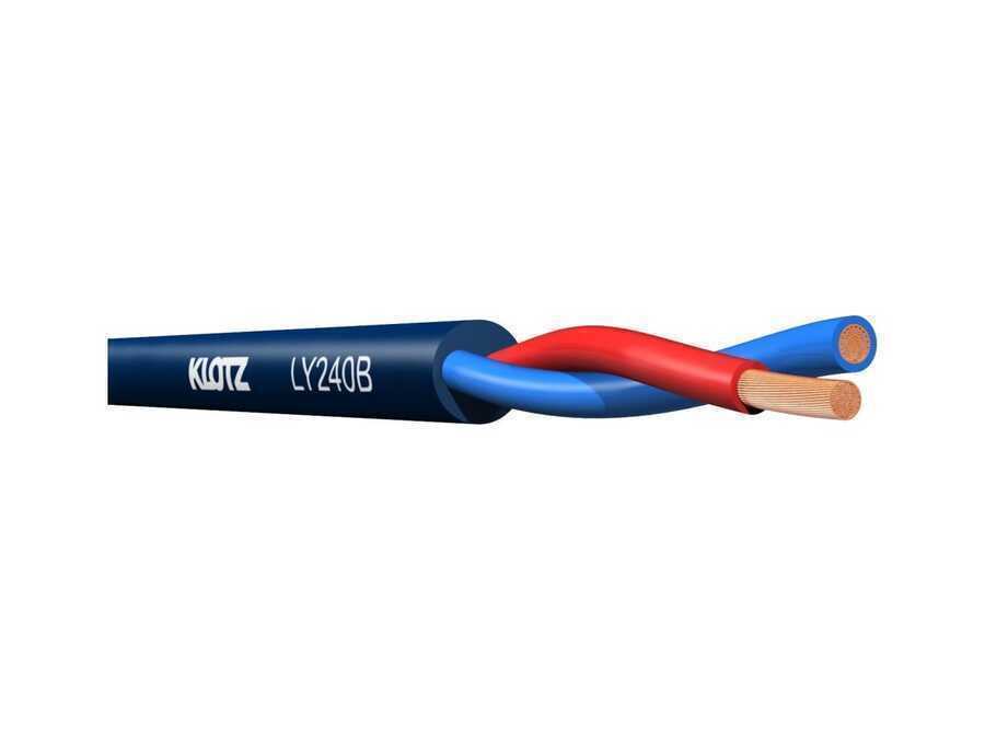 Klotz - Klotz LY240B 2 x4.0 mm² Hoparlör Kablosu