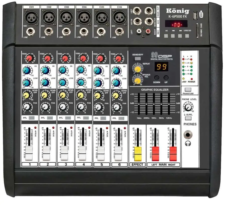 König K-6P 500 FX Power Mikser (DIAMOND) - König