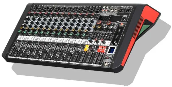 König K-8P 600FX 8 Kanal Power Mikser 2X300W - König