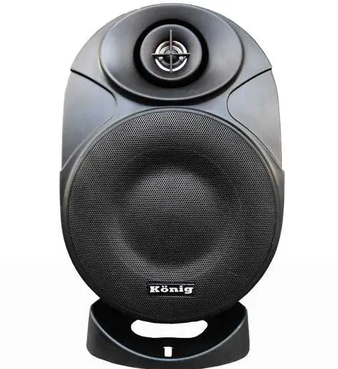 König SMD/6T 50W 100 V Kademeli Siyah Sütun - König