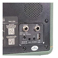 KOZMOS Aura-30 Uygulama ile Kontrol Edilebilen Akustik Enstrüman Amfisi ve Bluetooth Hoparlör - 13
