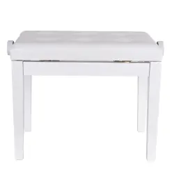 KOZMOS DX15-WH Ayarlı Piyano Taburesi - Beyaz - 5
