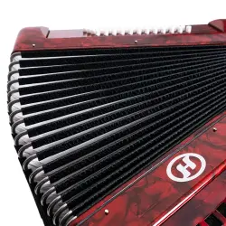 KOZMOS HC3448 H Serisi 34 Tuş-48 Bas Kırmızı Akordiyon - 4