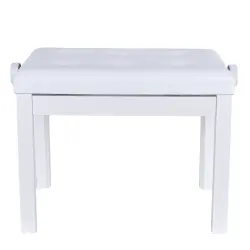 KOZMOS P-310-WH Ayarlı Piyano Taburesi - Beyaz - 5