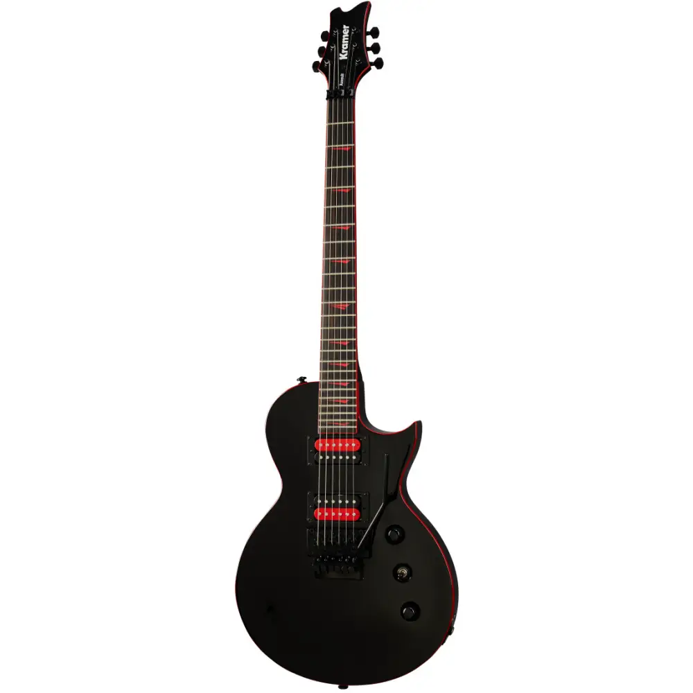 Kramer Assault 220 FR Elektro Gitar (Black) - 1