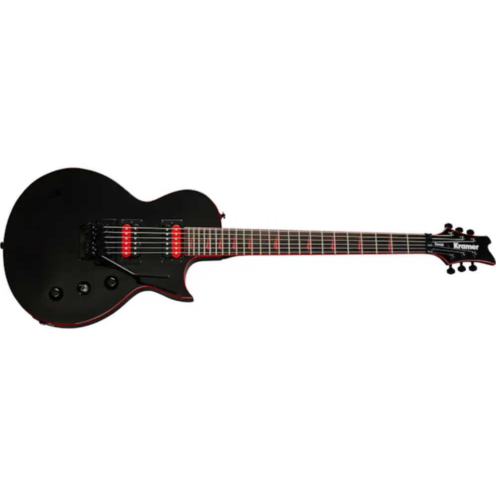 Kramer Assault 220 FR Elektro Gitar (Black) - 6