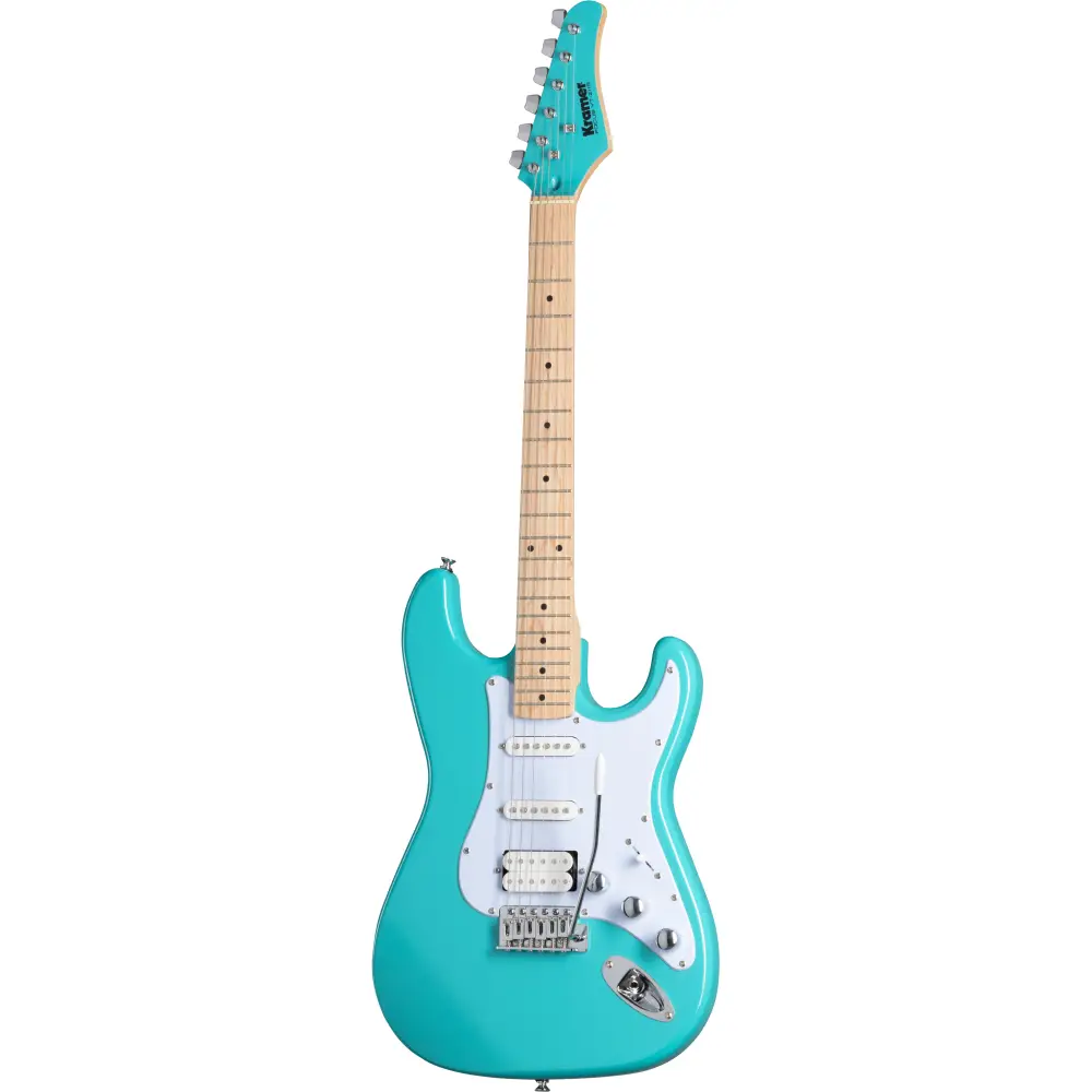 Kramer Focus VT-211S Elektro Gitar (Teal) - 1