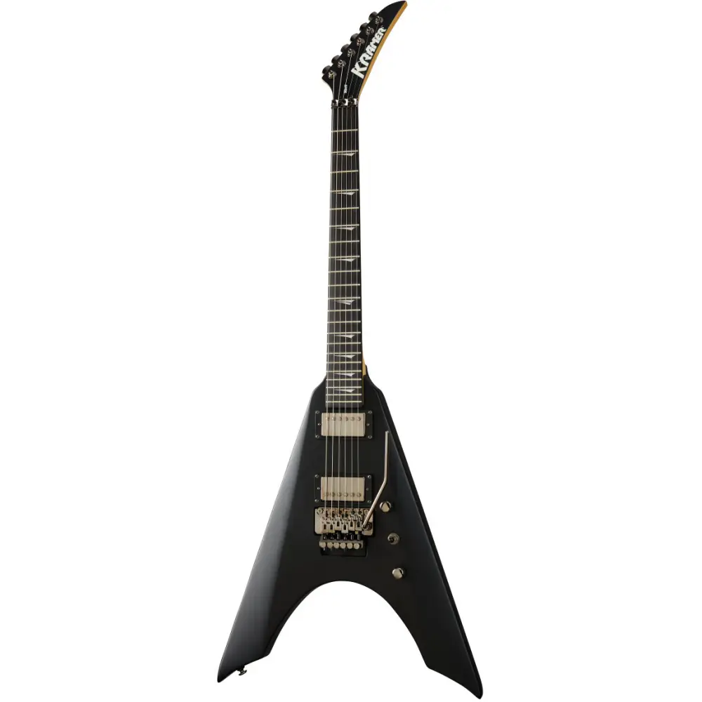 Kramer Nite-V Floyd Rose Elektro Gitar (Satin Black) - 1