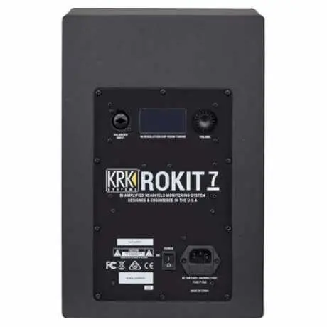 KRK Rokit RP7G4 7 Inch Near-Field Aktif Stüdyo Monitörü (Siyah) - 3