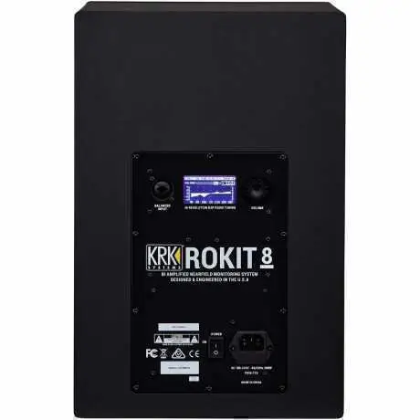 KRK Rokit RP8 G4 8 Inch Near-Field Aktif Stüdyo Monitörü (Siyah) - 4